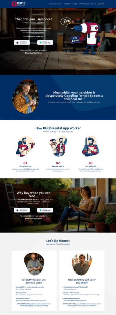 Web RUOS RENTAL APP